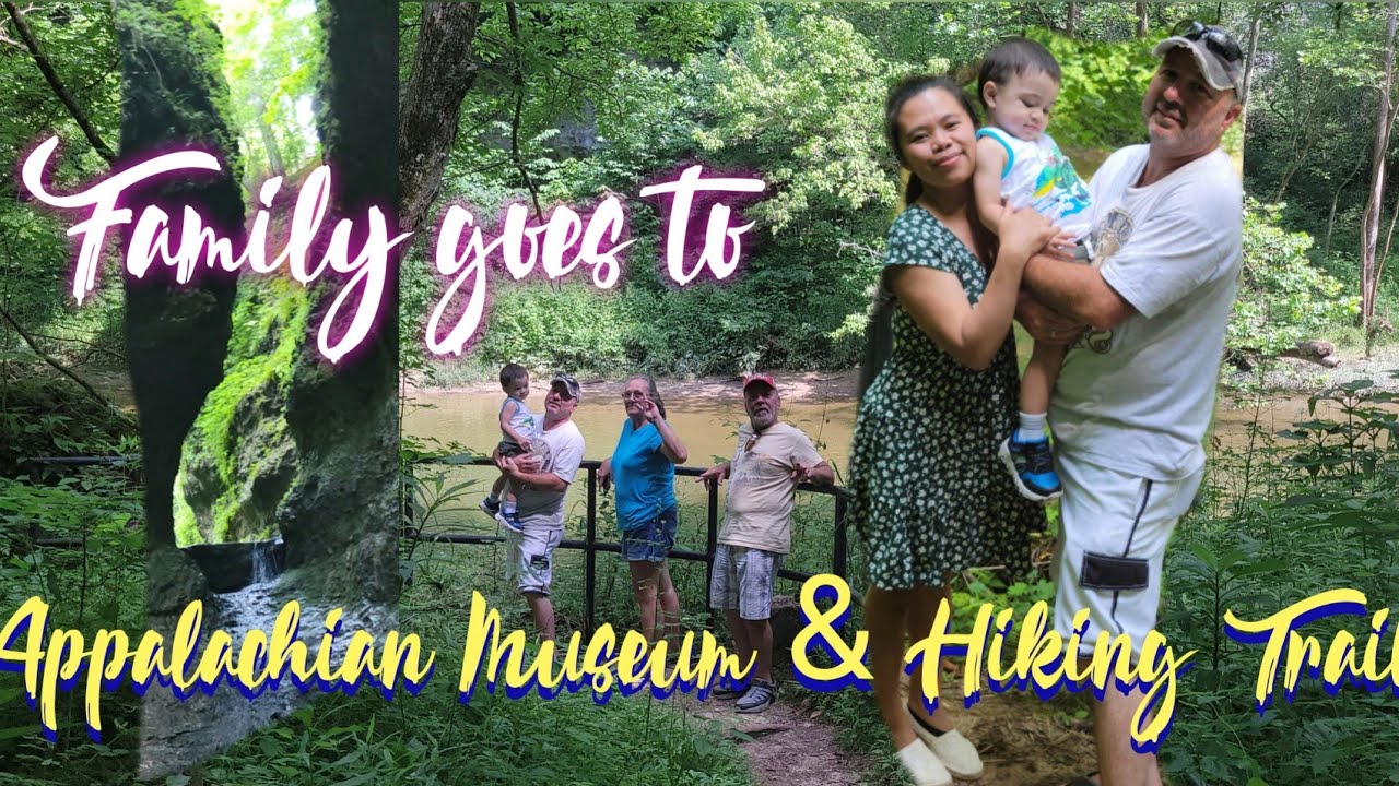 FAMILY'S FIRST HIKING TRIP //Appalachian Forest Museum & Hiking Trail // by 3CCaleb'sTV