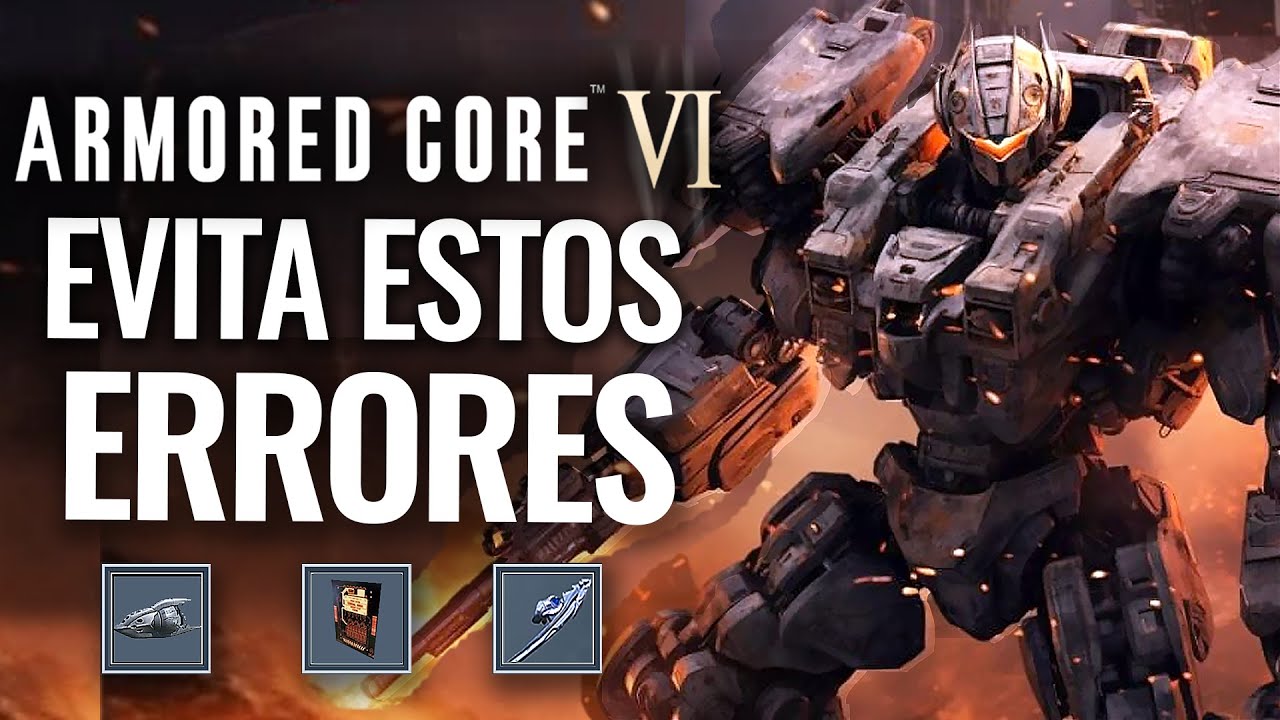 NO COMETAS ESTOS ERRORES EN ARMORED CORE 6 (MEJORES TRUCOS)