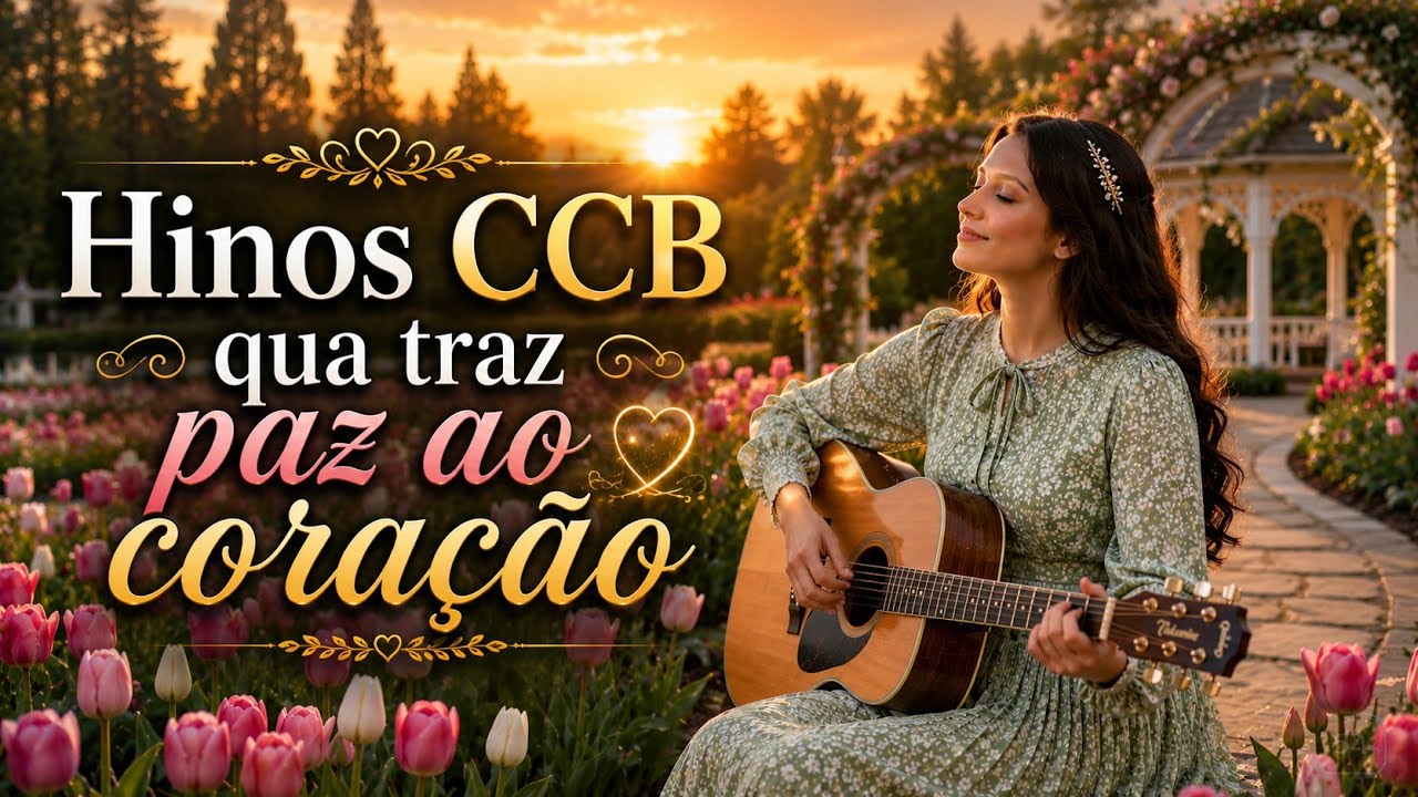 🌷 Seleção de Belos Hinos CCB 🎶 Louvores que Acalmam a Alma e Fortalecem a Fé 🙏