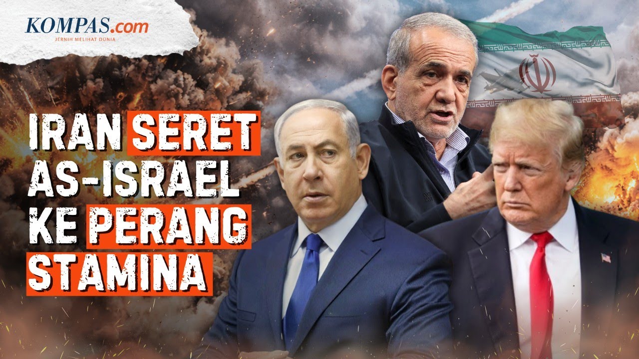 Taktik Iran Vs AS-Israel: Perluas Perang, Bikin 
