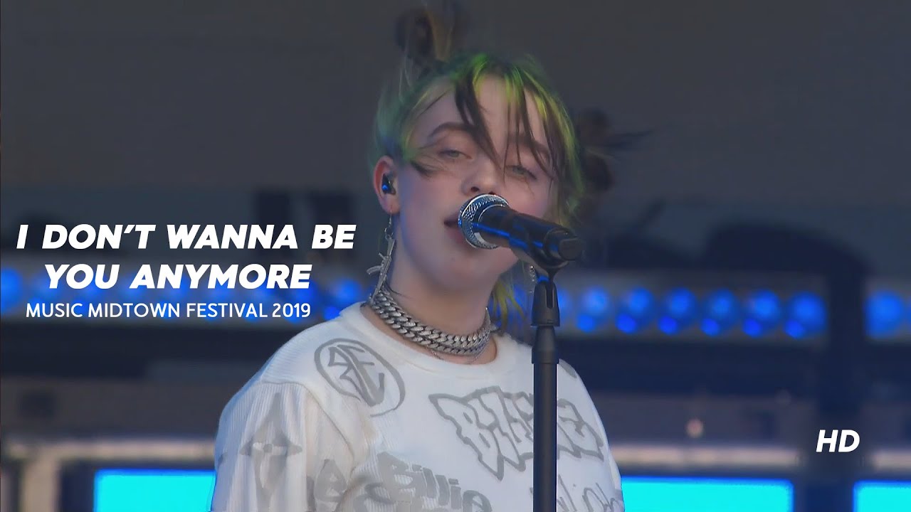 Billie Eilish - idontwannabeyouanymore - Live At Music Midtown 2019 (HD 50fps)