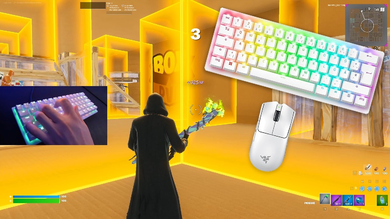 Razer Viper V3 Pro🤩Keyboard and Mouse Sounds ASMR🏆240FPS Gameplay