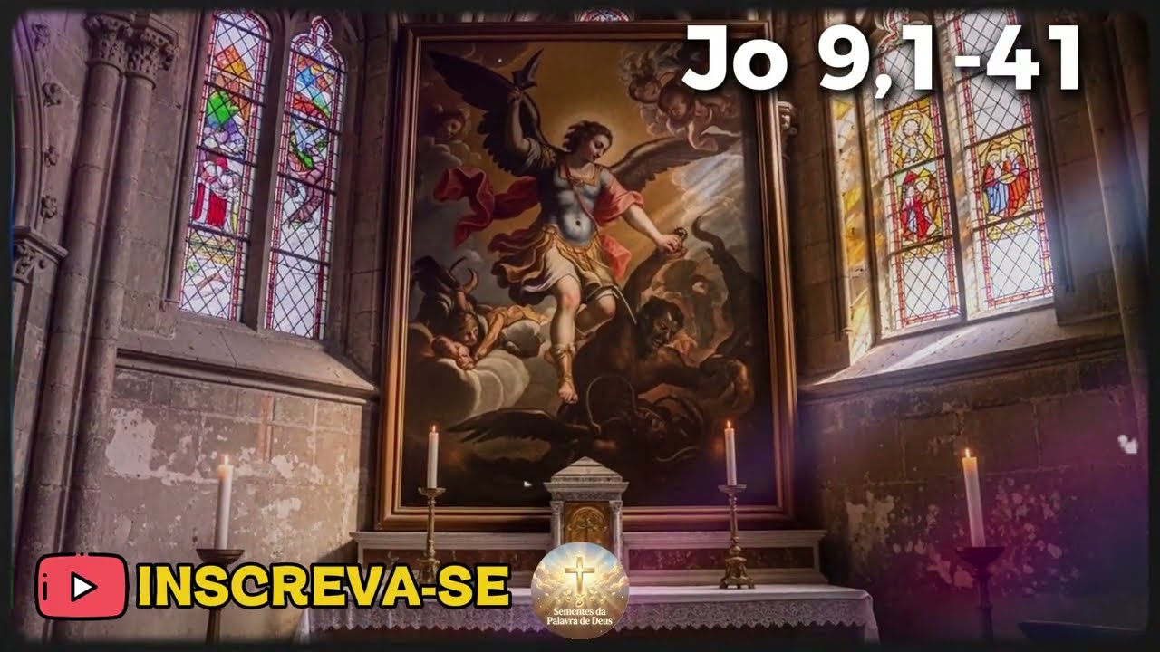EVANGELHO DE HOJE - 14 DE MARCO | Jo 9,1-14 | PADRE REGINALDO MANZOTTI