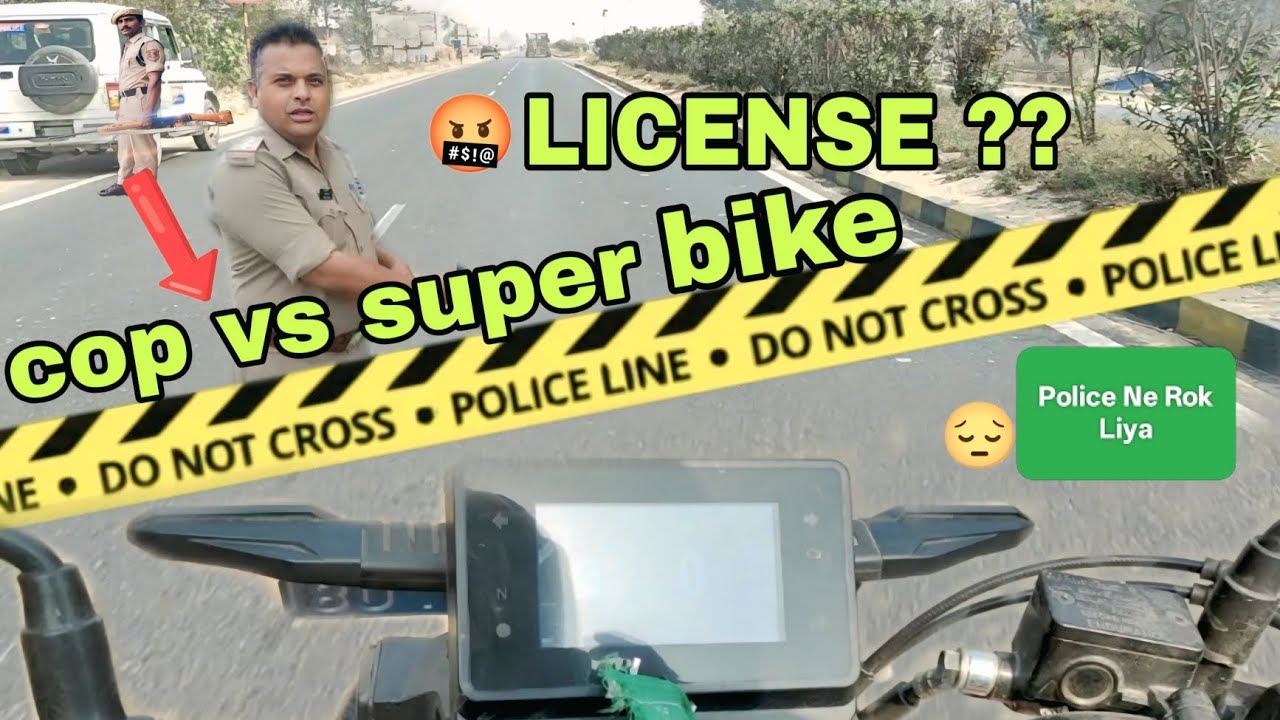 Police ne Pakar Liya ||Bike License dekhawo