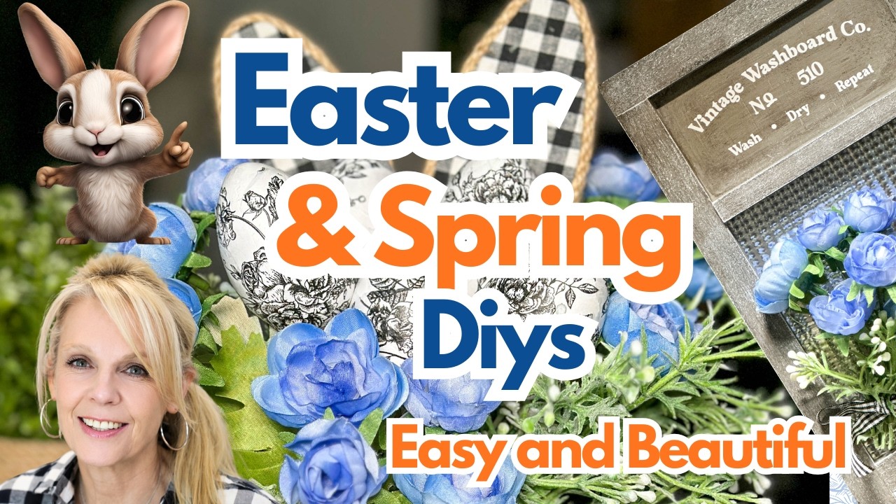 All New Stunning Easter & Spring DIYS That Don't Look Cheap!
