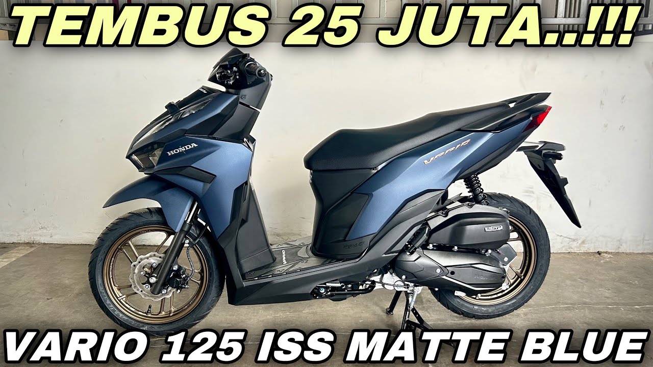 VARIO 125 ISS 2024 MATTE BLUE