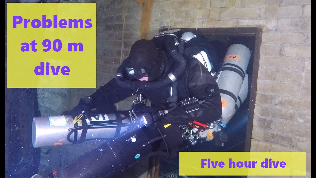 Problems in electronics lead to five hour dive