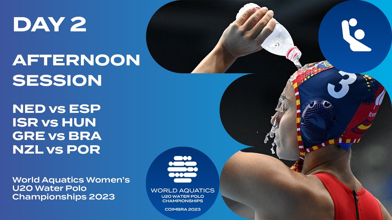 Afternoon Session | Day 2 | World Aquatics Women’s U20 Water Polo Championships 2023