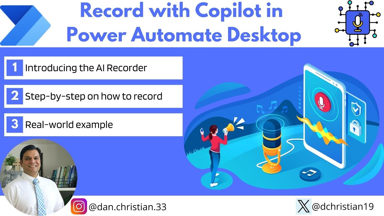 Record with Copilot in Power Automate Desktop