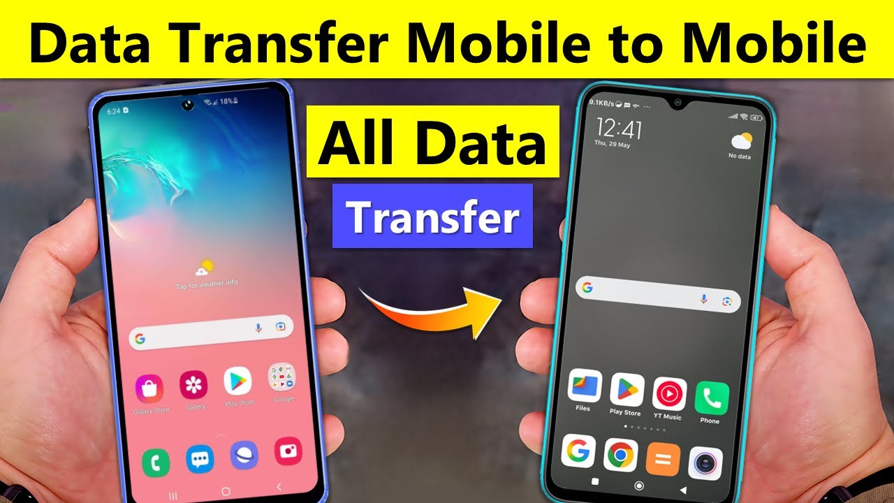 📲 How to transfer data from android to android | How transfer data old phone new phone