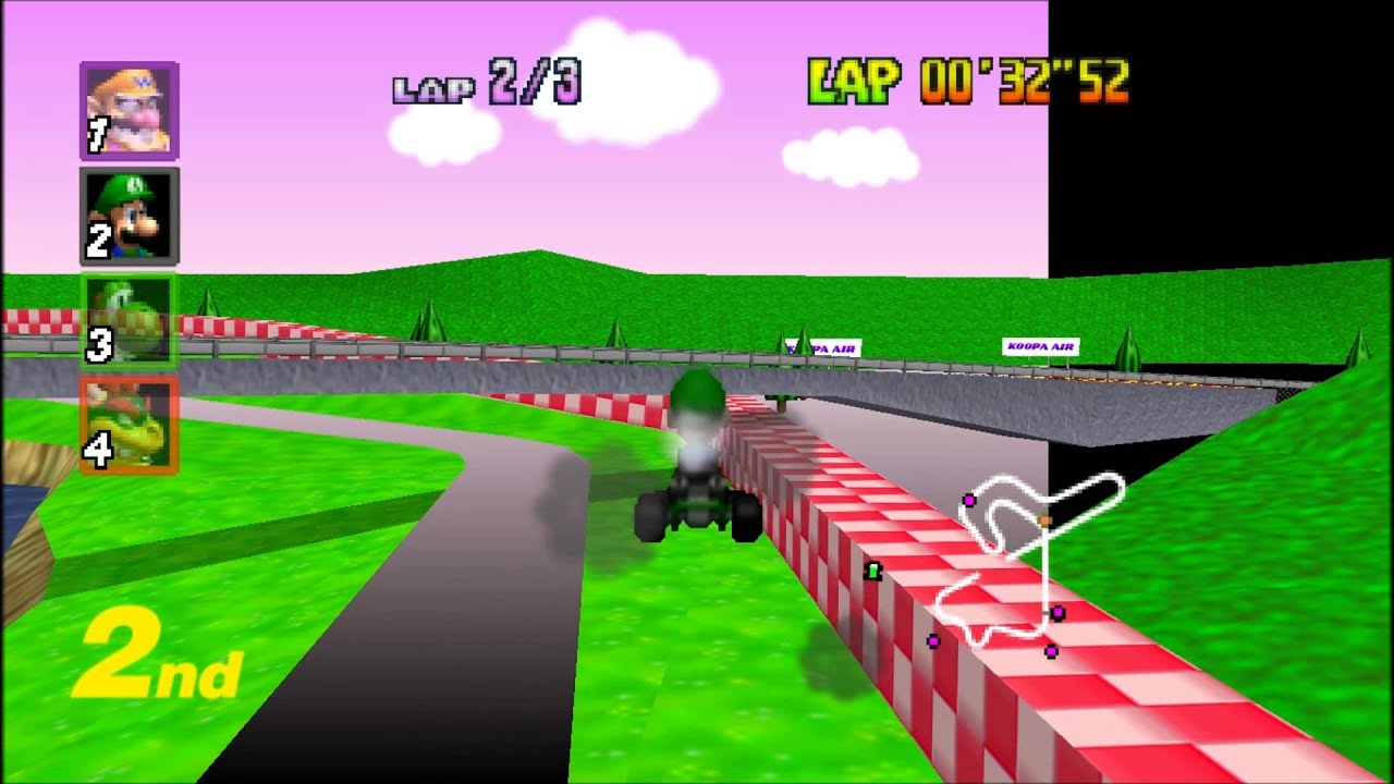 Mario Kart 64 - 1000cc (Part 3/4: Barely Playable)