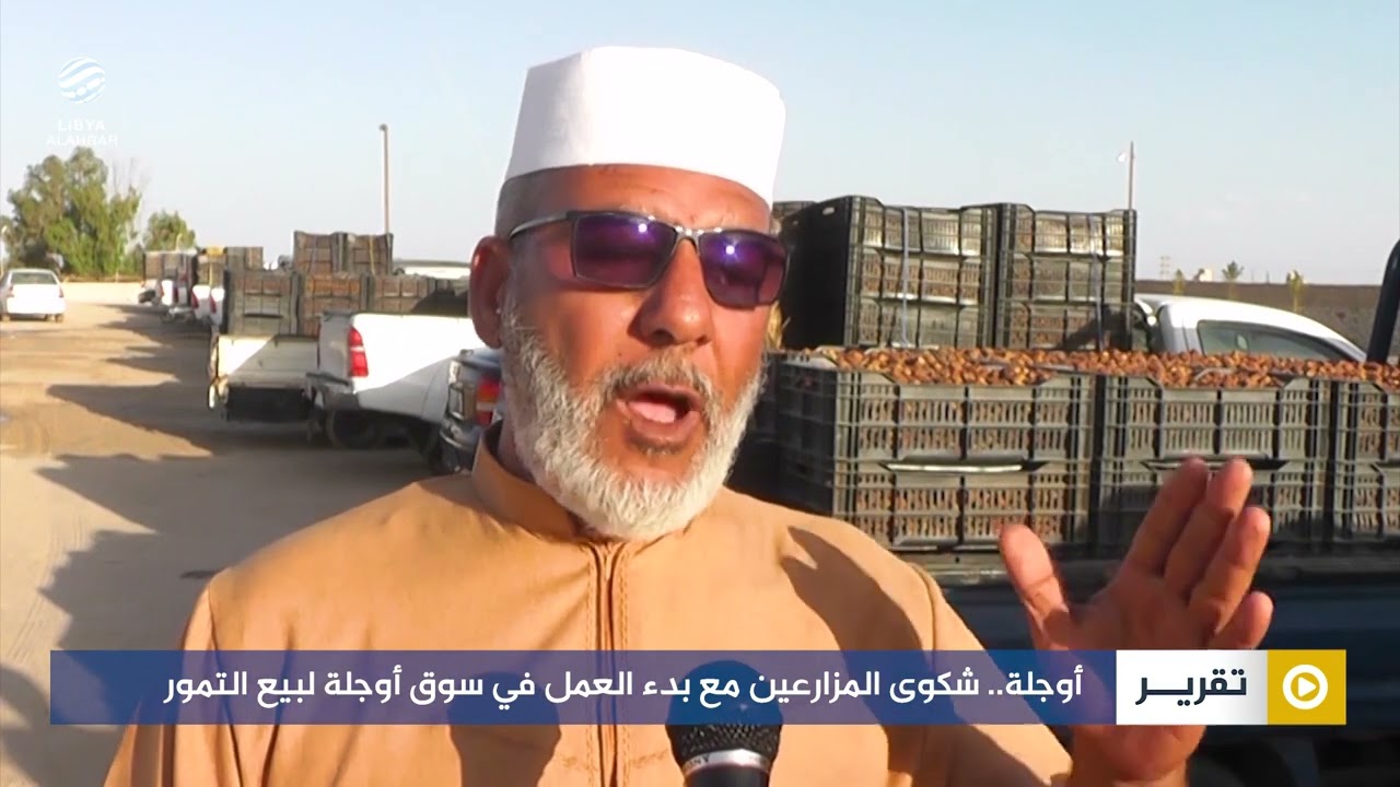 أوجلة.. شكوى المزارعين مع بدء العمل في سوق أوجلة لبيع التمور