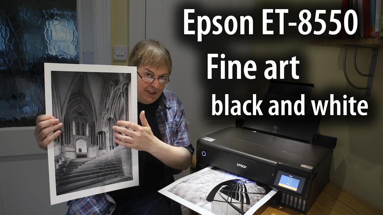 Epson EcoTank ET-8550. Черно-белая художественная печать формата A3+. Варианты бумаги и настройки...