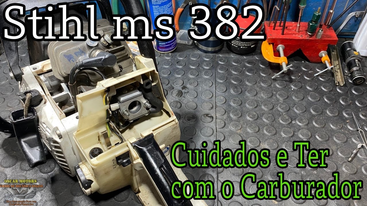 Stihl Ms 382: O dono Diz Que Não Quer pegar, Que Será Que Aconteceu?