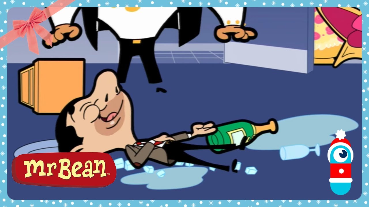 Je bent een gekke boon - Mr Bean Kerstmis 🎅  Tekenfilms voor kinderen 🎅  WildBrain Kinderen