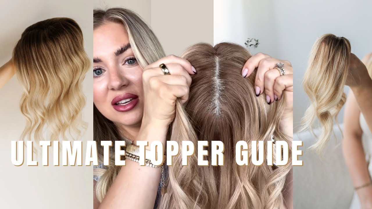 FULL COVERAGE EXTENSIONS | Hair Topper #hairtoppersforthinninghair #hairtoppersforwomen