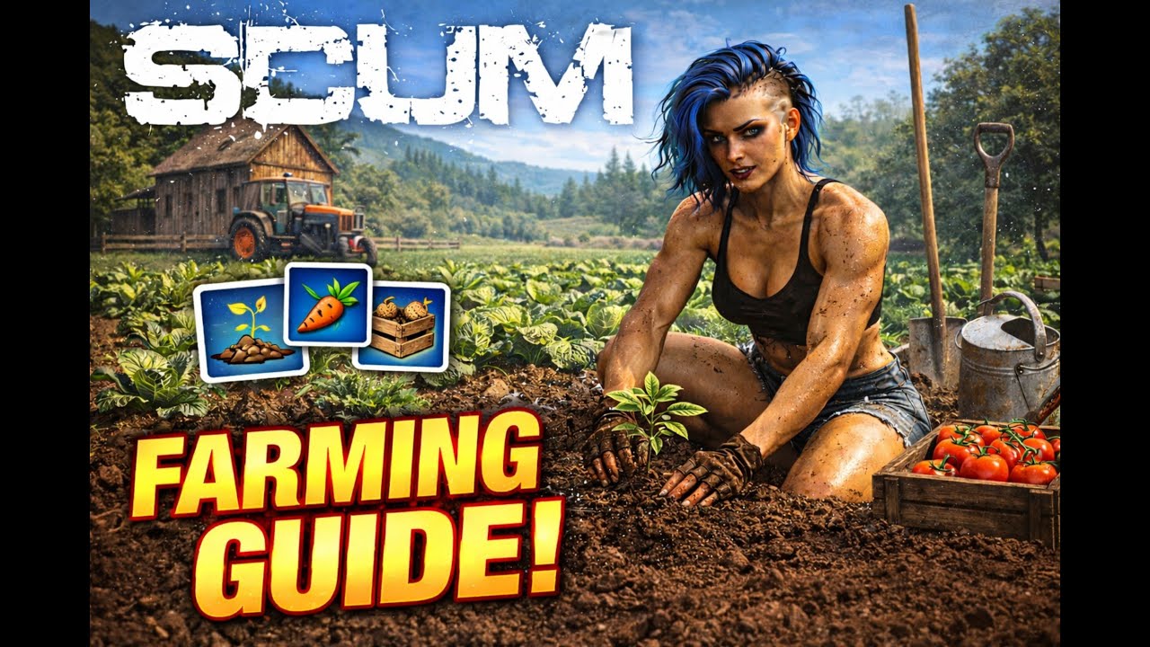 Scum a quick guide on how to start a garden / farm