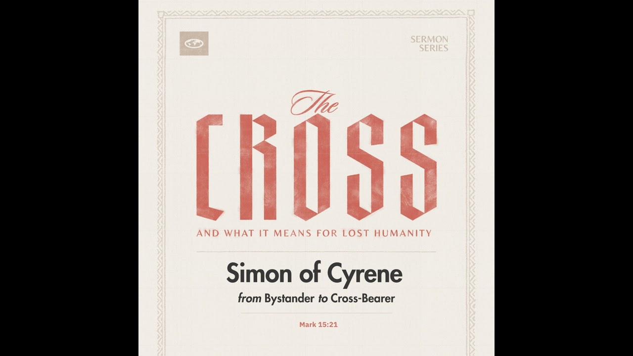 The Cross- Simon of Cyrene (Donoven Kilfoil)