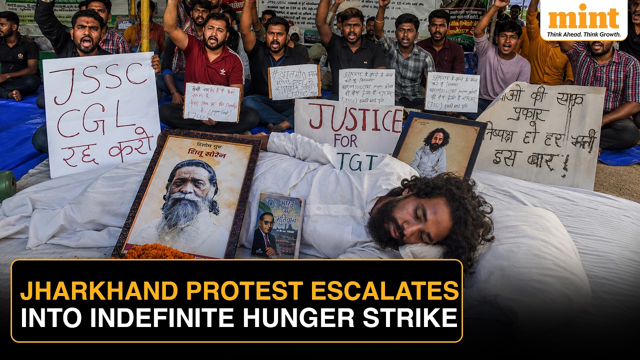 Jharkhand Student Protesters Begin Hunger Strike Against JPSC & JSSC Exams | What Are They Demanding