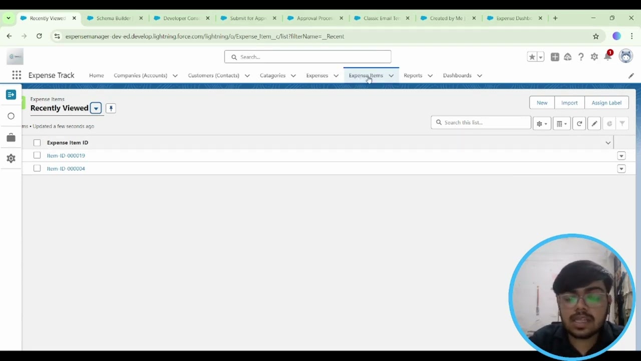 Expense Track: A Salesforce PRT Project Demo Video