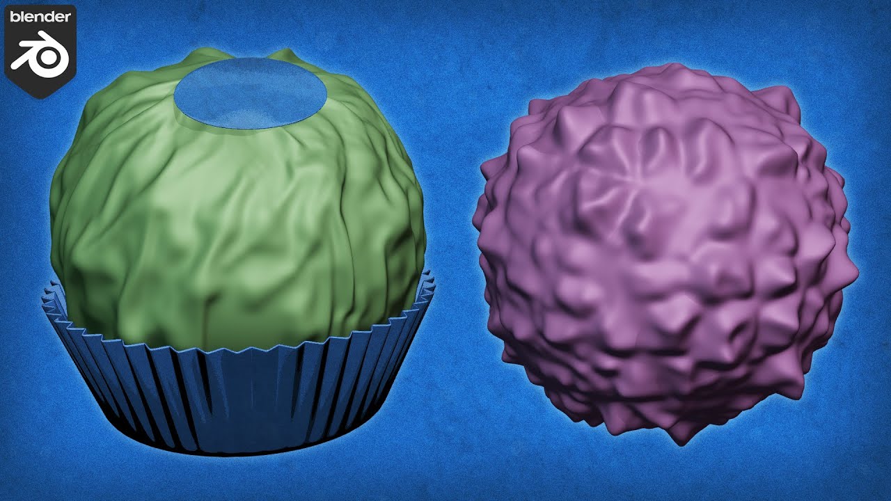 Blender - Tutorial Envoltorio - Ferrero Rocher - Capítulo 02
