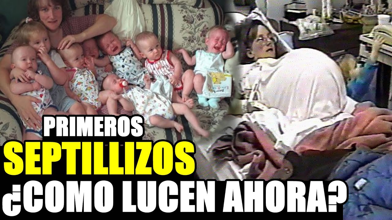 AS&Iacute; LUCEN AHORA LOS PRIMEROS SEPTILLIZOS NACIDOS 25 A&Ntilde;OS DESPU&Eacute;S