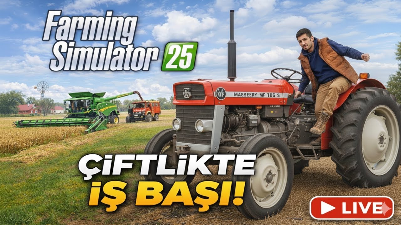 FS25 Türk Modları GELDİ! En Gerçekçi Türkiye Çiftliği!