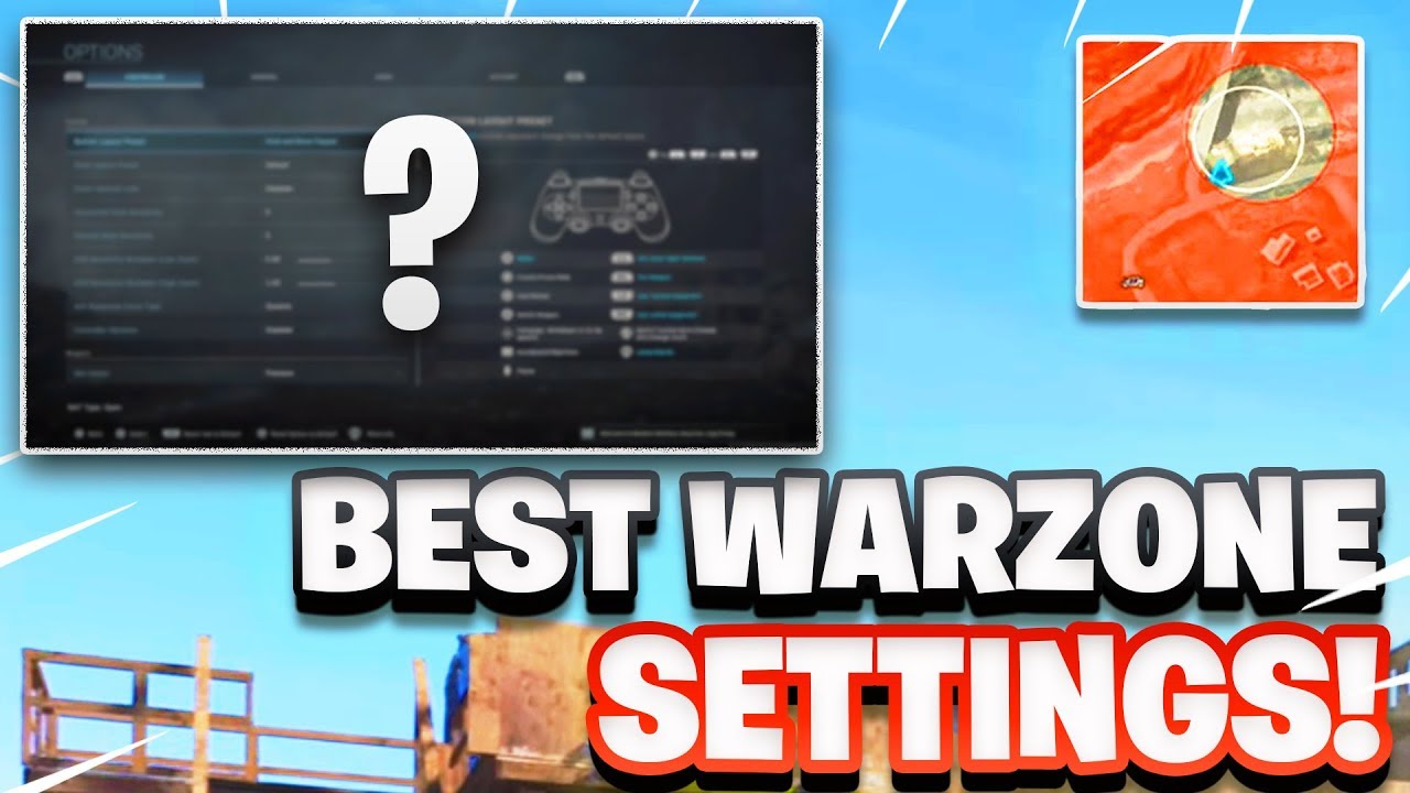 BEST WARZONE SETTINGS AFTER UPDATE 1.18 COD MW! BEST AIM ASSIST AND SENSITIVITY WARZONE!
