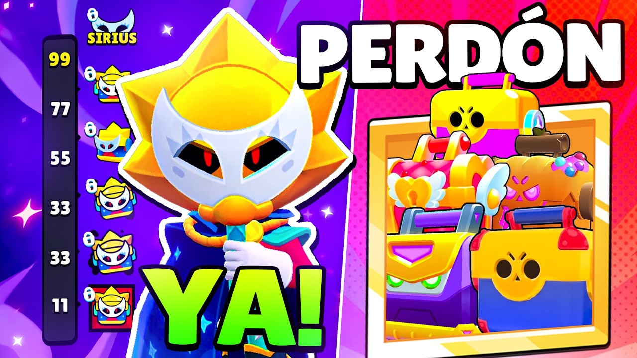 SIRIUS YA ESTÁ DISPONIBLE !!😱5 CAJAS GRATIS, NUEVOS PRECIOS y MÁS en BRAWL STARS