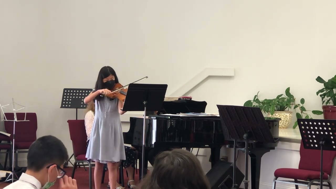 Allegro Brilliant, Op. 19 by Ten Have (Violin: Irene Park, Piano: Cindy Lee)