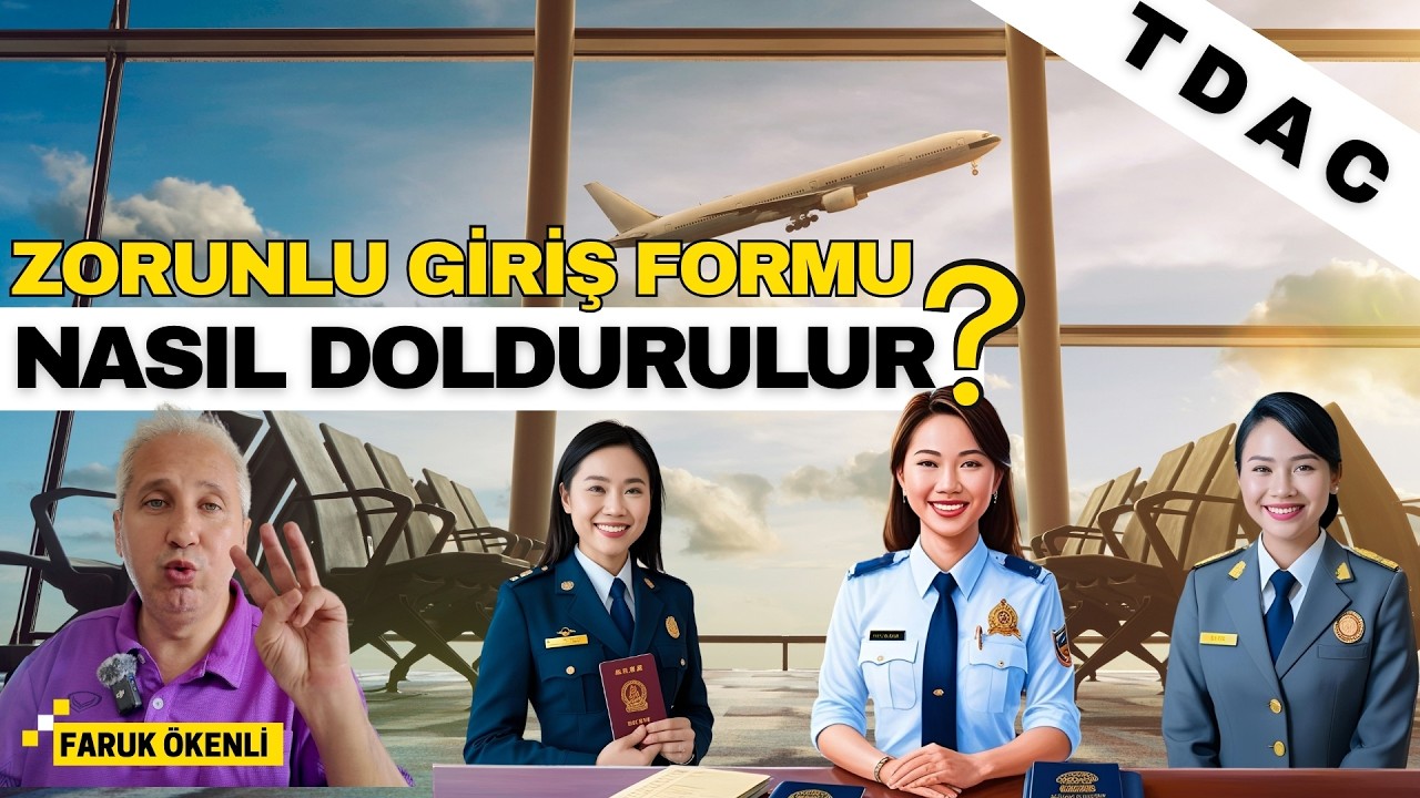 1 Mayıs'tan sonra Tayland'a girişte TDAC dijital varış kartı nasıl doldurulur? Adım adım anlatım
