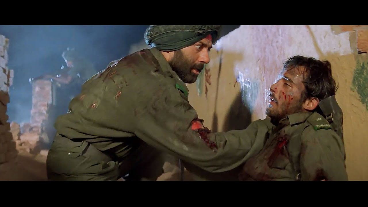 तुम्हे जीना होगा धर्मवीर - सनी देओल - अक्षय खन्ना - ज़बरदस्त देशभक्ति सीन