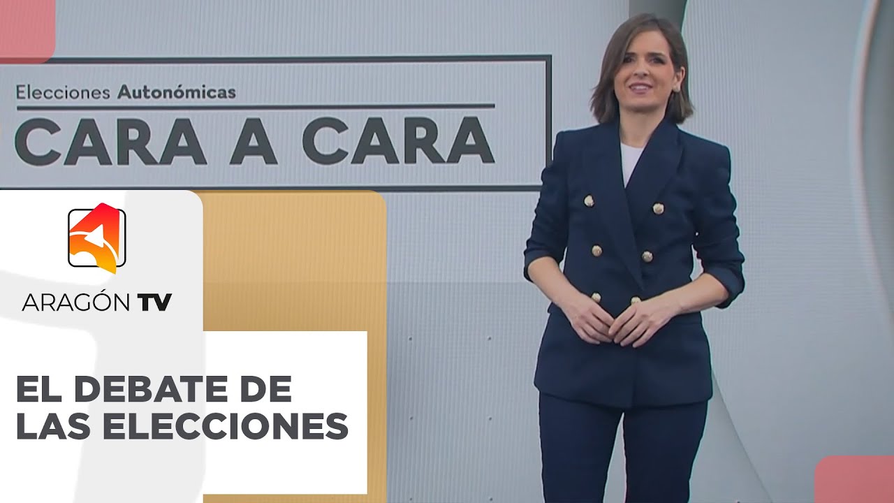 El &uacute;nico cara a cara de las elecciones aragonesas, en @aragontv y @aragonradio 📺📻
