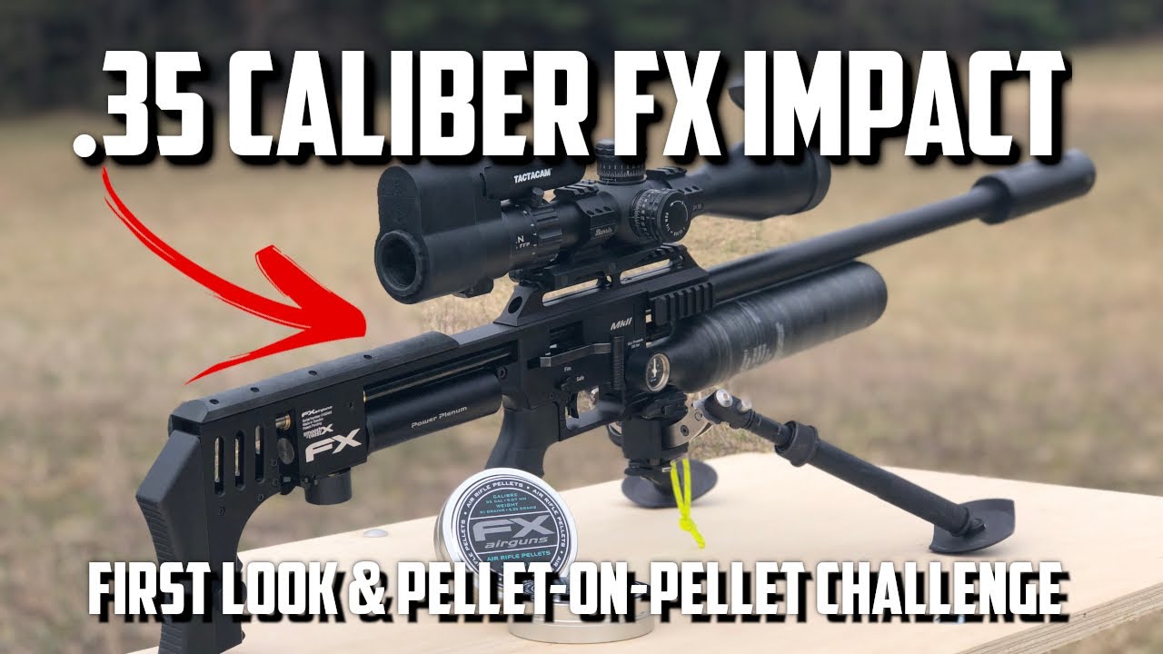 FX Impact MKII .35 Caliber: Pellet-on-Pellet Challenge