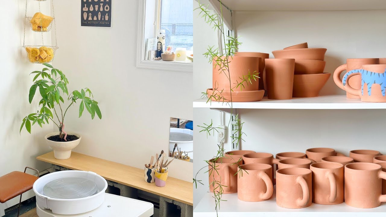 making 30 mugs in 1 week (ceramic artist diaries)