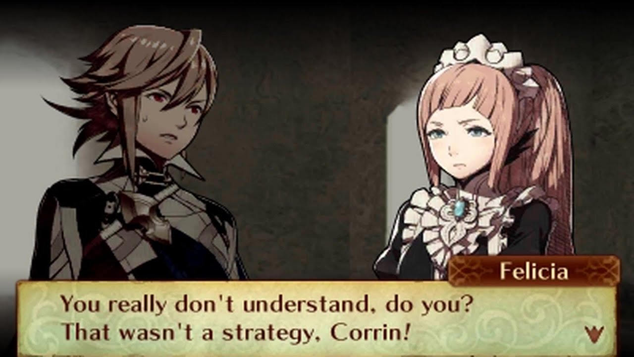 Fire Emblem Fates - Male Avatar (My Unit) & Felicia Support Conversations