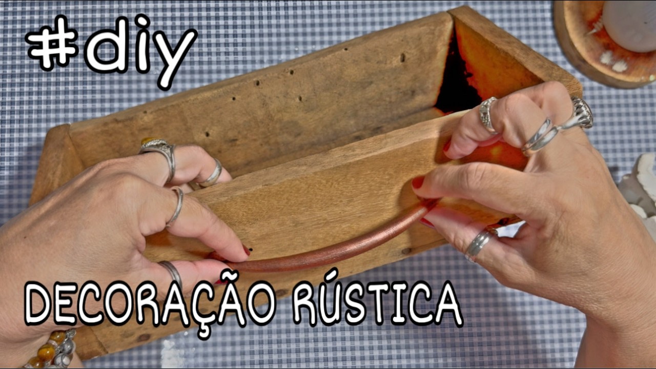 #diy : PEÇA RUSTICA / DECORANDO COM SIMPLICIDADE