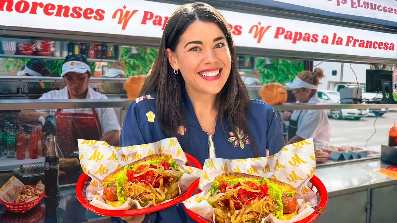 ¡HOT DOGS GIGANTES estilo SONORA! 😱 Jugosos, con TODO y más...