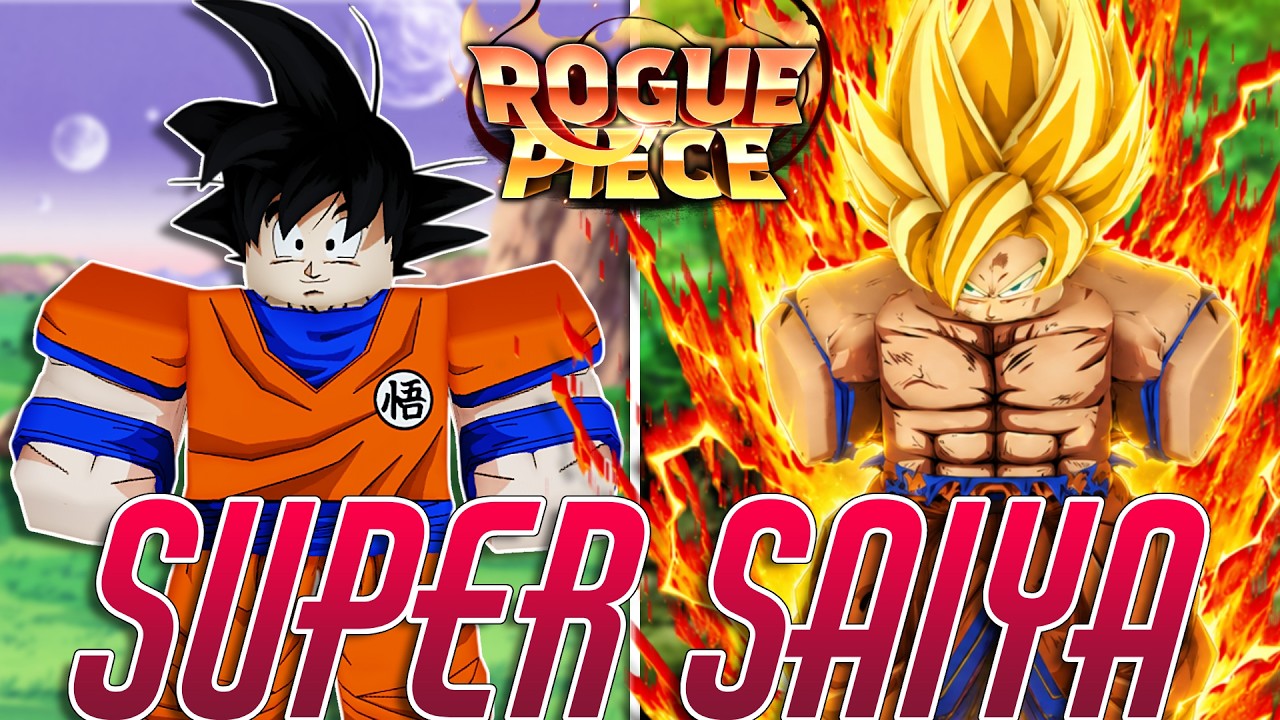อัพเดทใหม่ Goku Supersaiya God ทำโครตนานแต่จะสอนทำ |  Roblox Rouge Piece