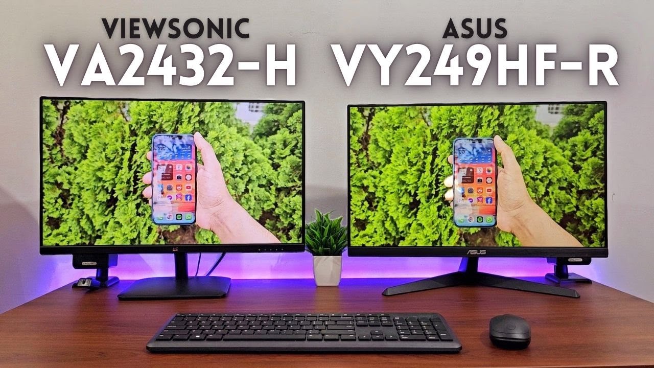 Asus VY249HF-R Vs. Viewsonic VA2432-H | Which One You Should Buy?