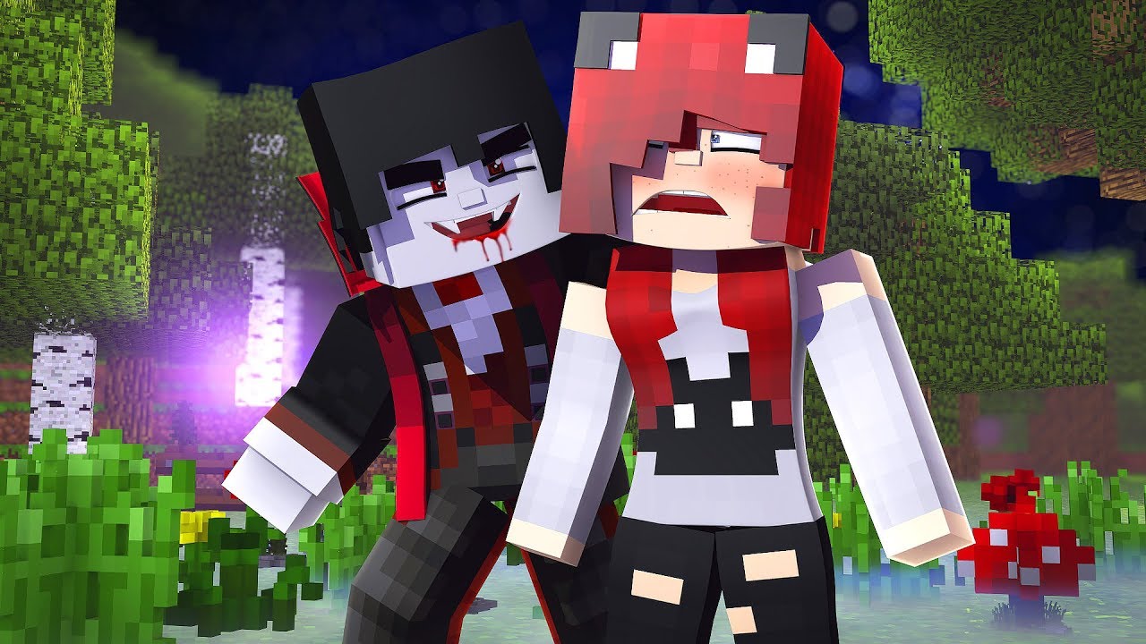 ME MUERDE UN VAMPIRO Y ME TRANSFORMO EN VAMPIRA | MINECRAFT TROLL