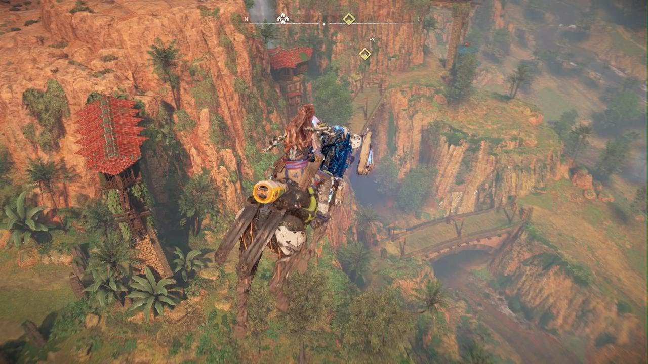 Flying Mount Adventure #5 - Horizon Zero Dawn Remastered