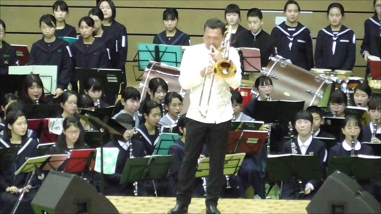 ② 朝ドラ主題歌 瞳 ＆ ワンピース 主題歌 ウィーアー BY 中川英二郎 with 長崎県央・島原地区中学校 IN 長崎吹奏楽祭 2020