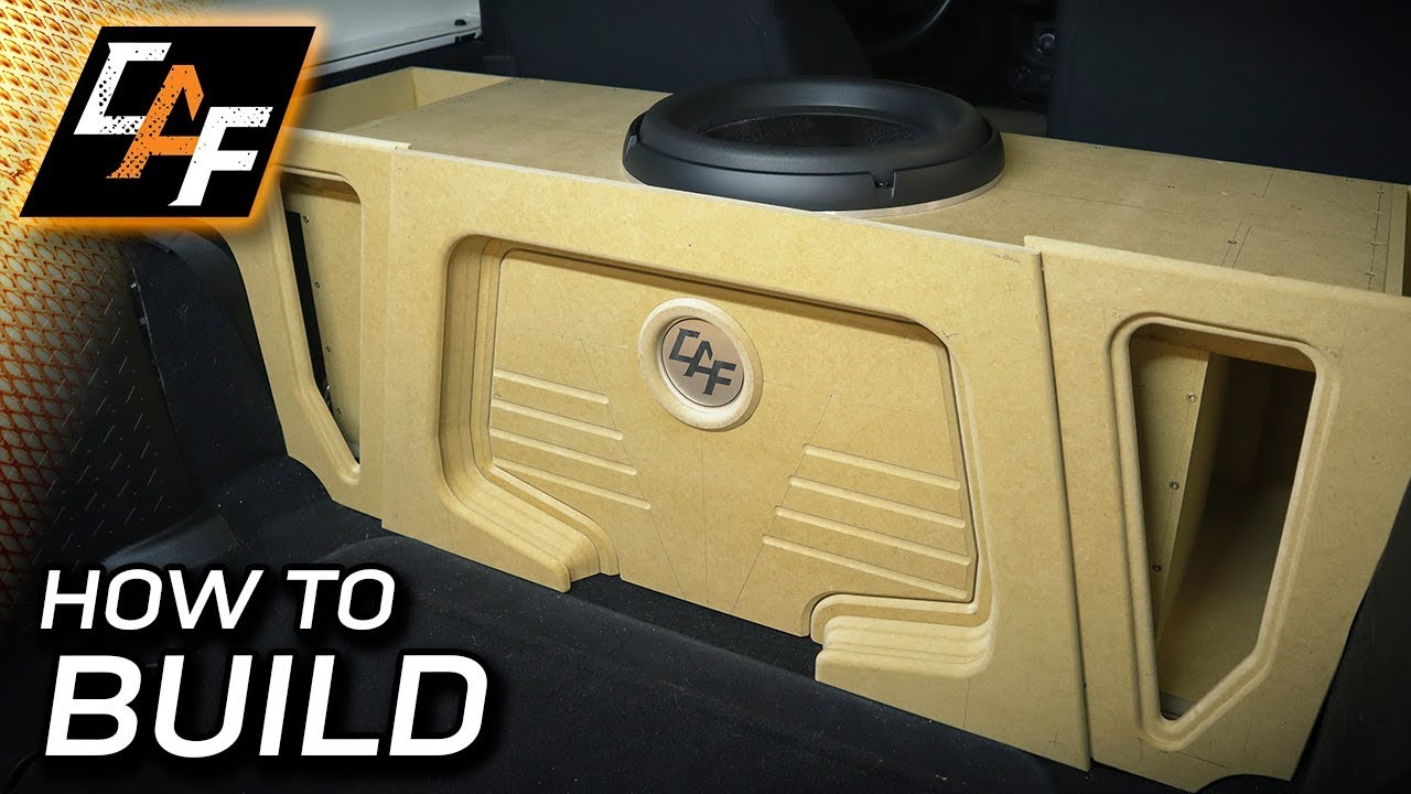 Subwoofer Box Beauty Panel Build - How To!