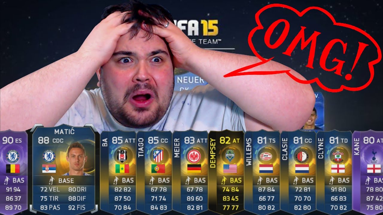MY BEST TOTS FIFA 15 PACK OPENING EVER!!!