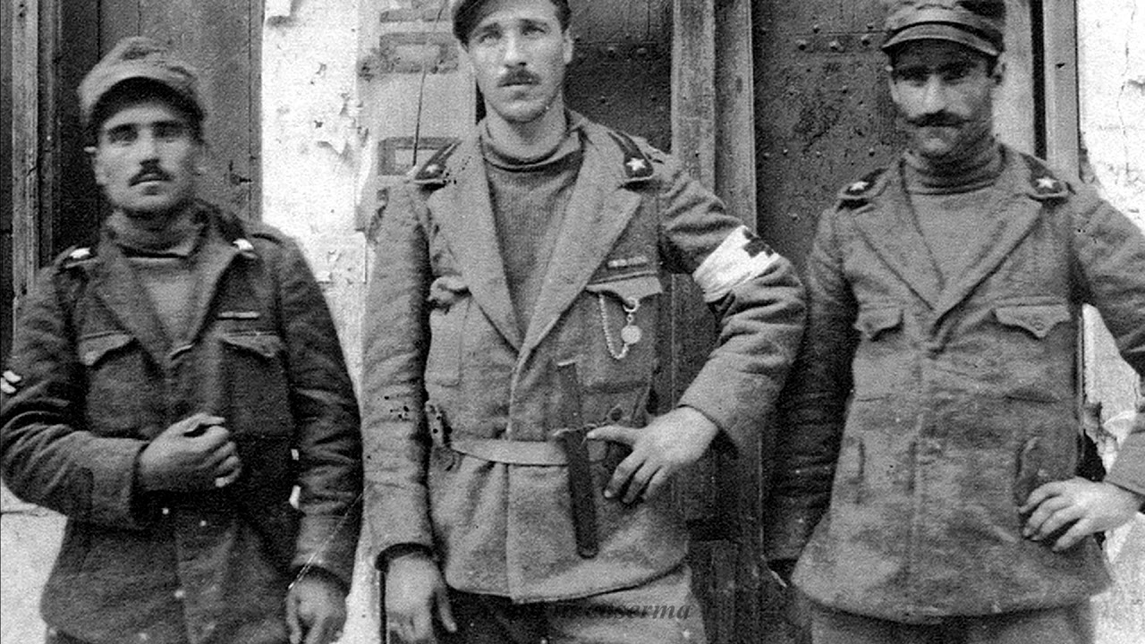 1004.- Manzano -  la grande guerra - sul fronte orientale - Arditi di Sdricca a Manzano