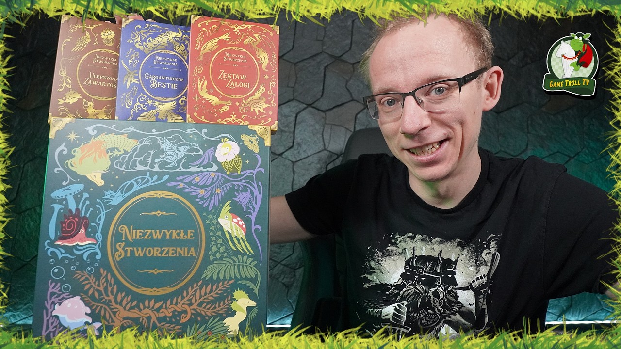 Niezwykłe stworzenia + dodatki | niezwykła gra planszowa | Recenzja