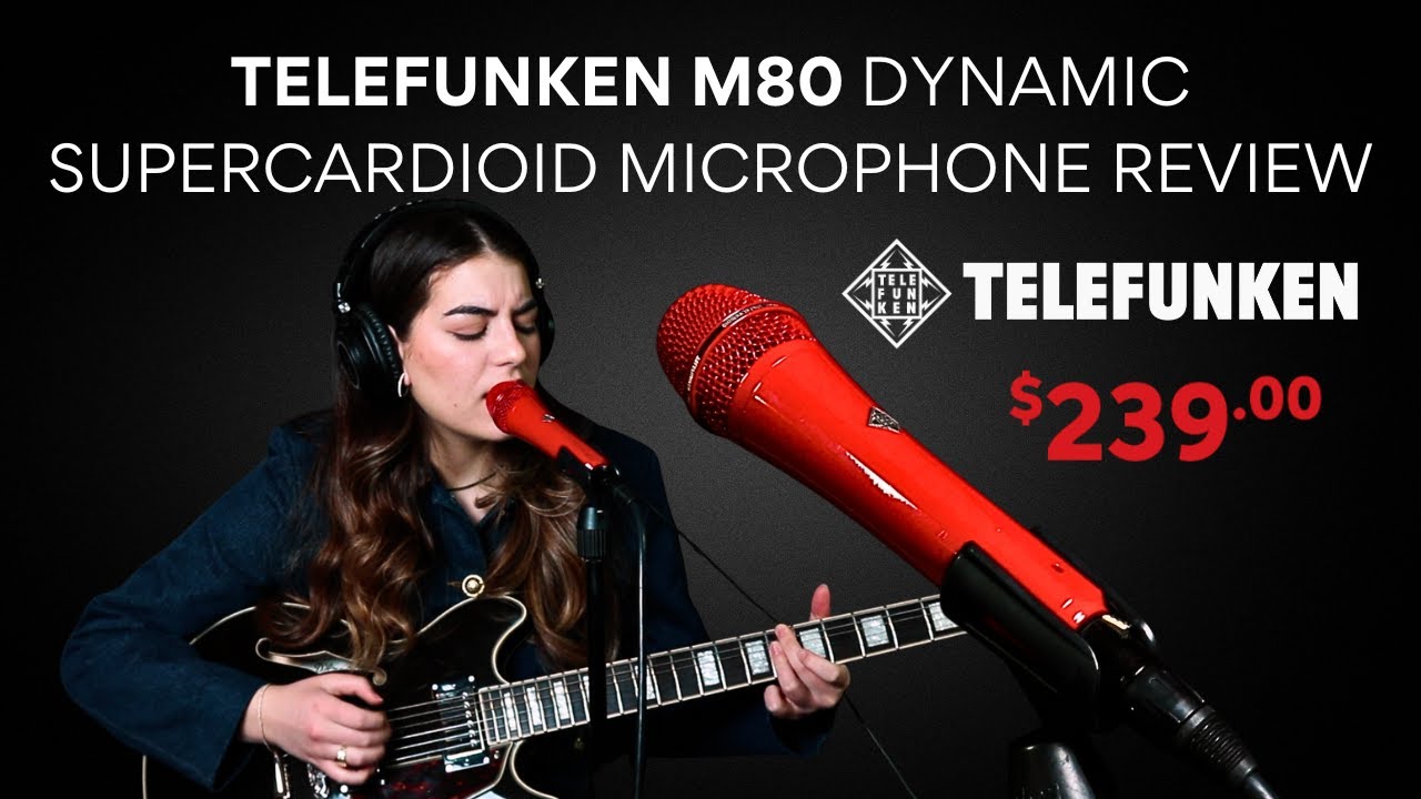 Telefunken M80 Microphone Review: A Jazz Singer-Songwriter's Take – Is It Worth It?