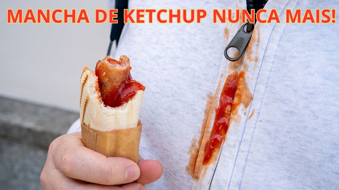 Como Tirar Mancha de Ketchup da Roupa Rápido e Fácil!