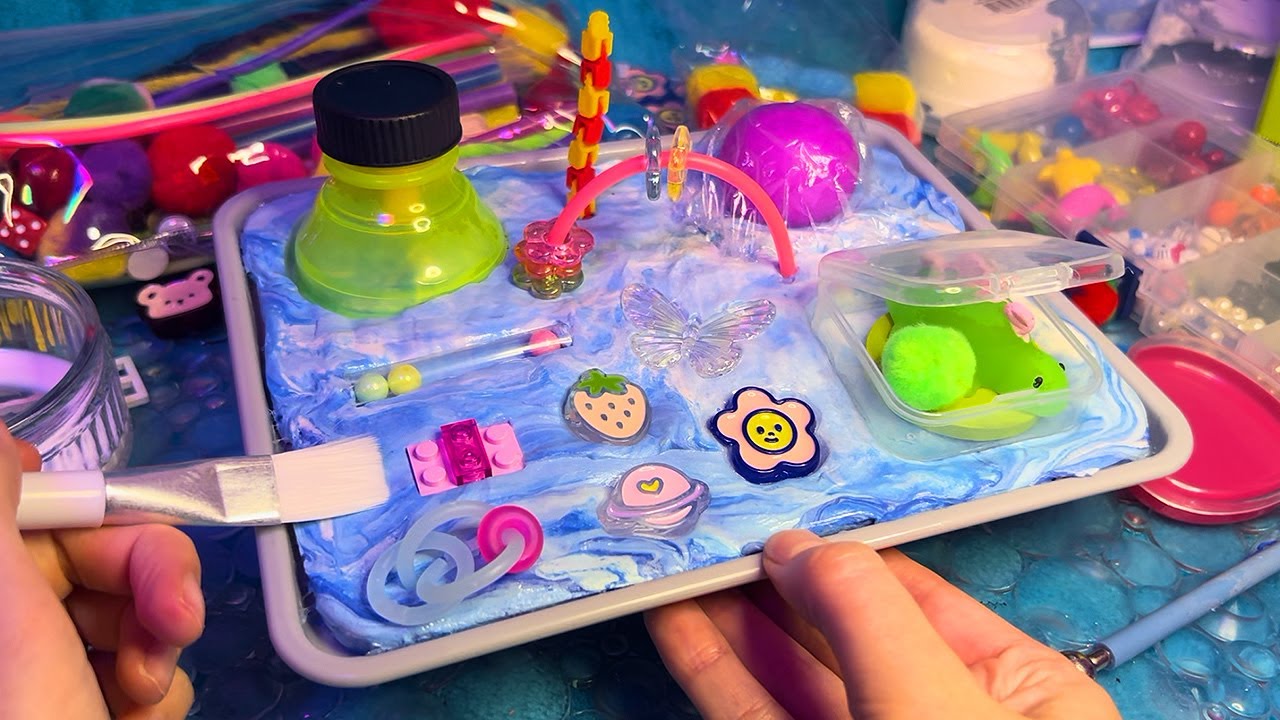ASMR Making a Fidget Board (Whispered)